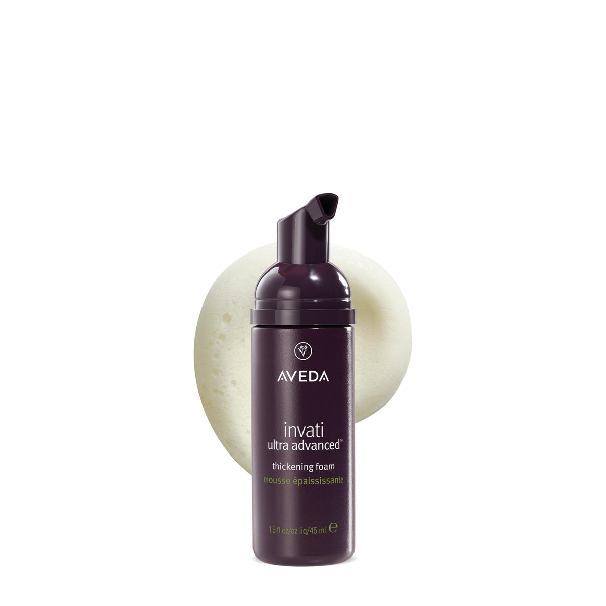 Aveda Invati Ultra Advanced Thickening Foam front view 1.5 Fl Oz