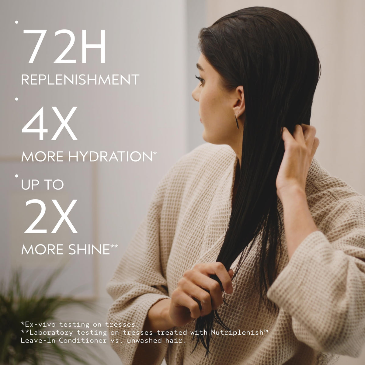 Aveda Nutriplenish Leave-In Conditioner spray nozzle close-up
