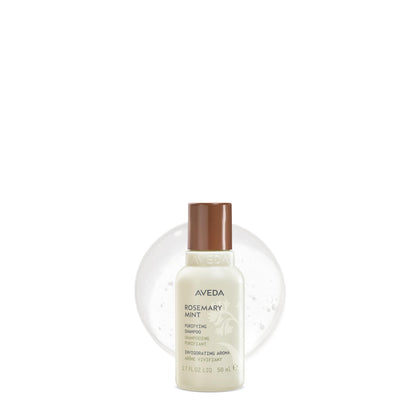 Aveda Rosemary Mint Purifying Shampoo front view 1.7 Fl Oz