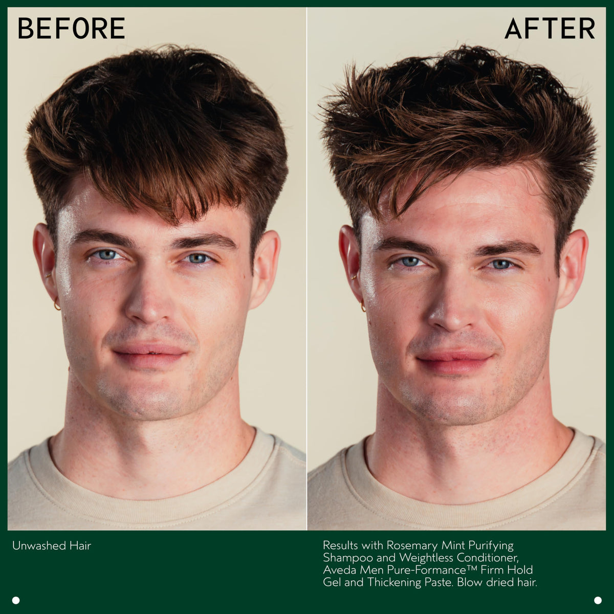 Aveda Rosemary Mint Shampoo with fresh rosemary and mint