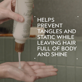 Aveda Rosemary Mint Weightless Conditioner back view with ingredient list