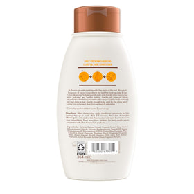 Aveeno Apple Cider Vinegar Conditioner 12 fl oz in use during shower