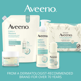 Aveeno Calm + Restore Skin Therapy Balm back view