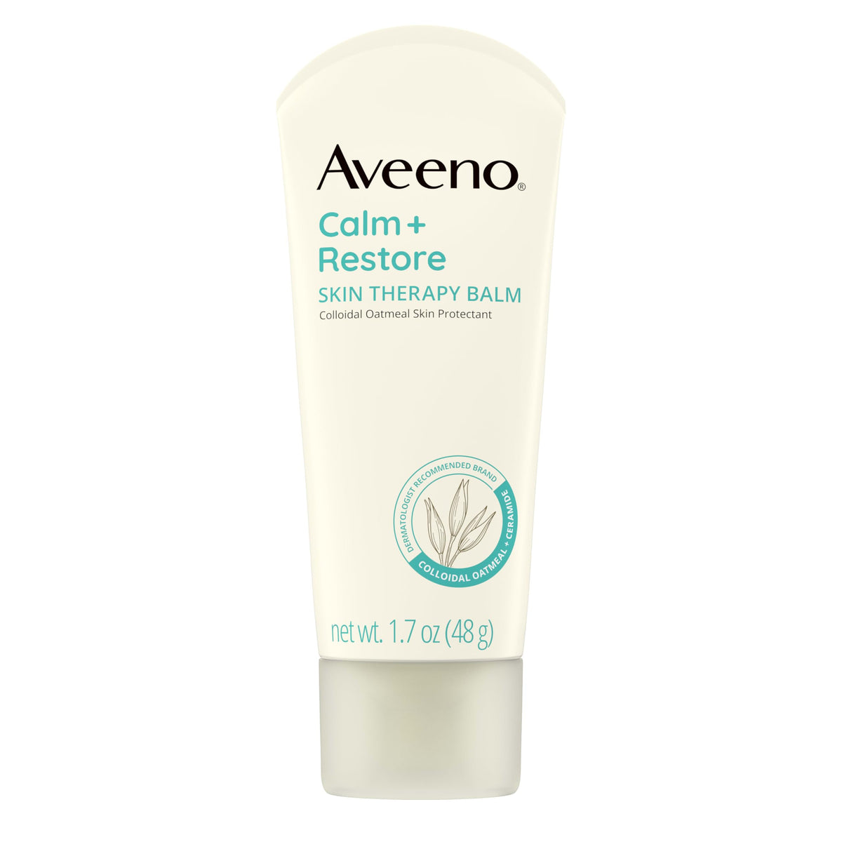 Aveeno Calm + Restore Skin Therapy Balm front view 1.7 oz