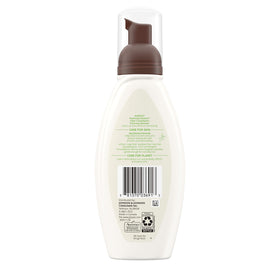 Aveeno Clear Complexion Foaming Cleanser in use on skin