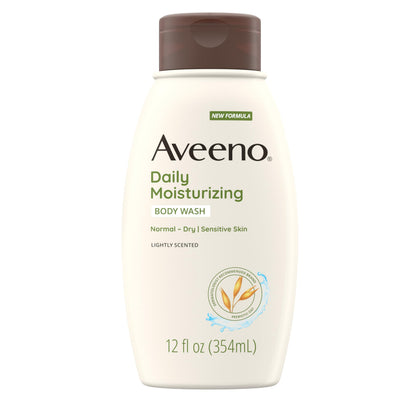 Aveeno Daily Moisturizing Body Wash 12 fl. oz front view