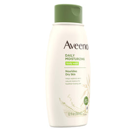 Aveeno Daily Moisturizing Body Wash 12 Fl Oz side view