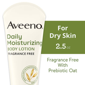 Aveeno Daily Moisturizing Lotion bottle with label
