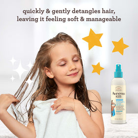 Aveeno Kids Hydrating Hair Detangler Spray back view