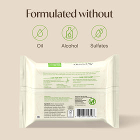 Aveeno Makeup Removing Wipes with natural background