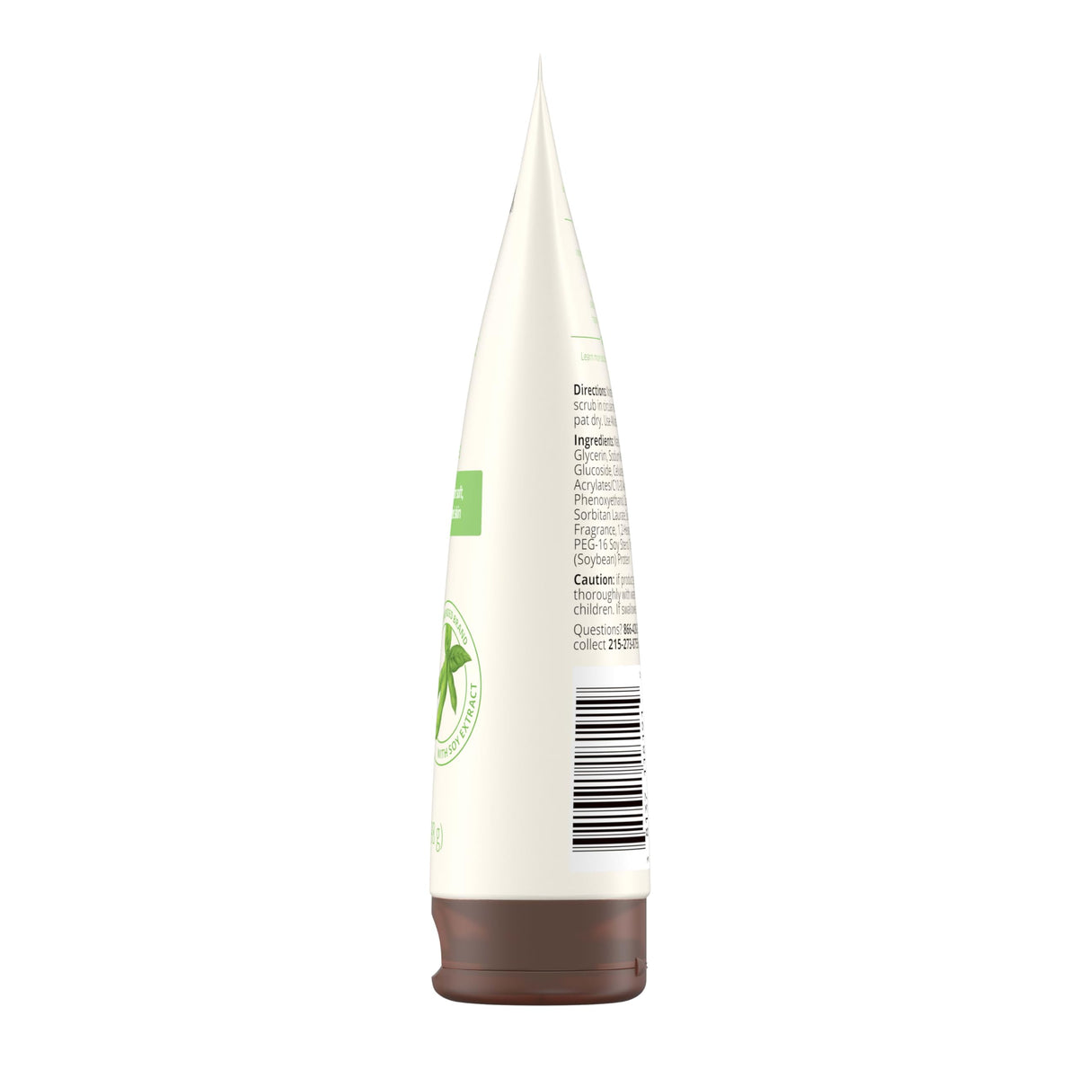 Aveeno Positively Radiant Brightening Facial Scrub with soy extract