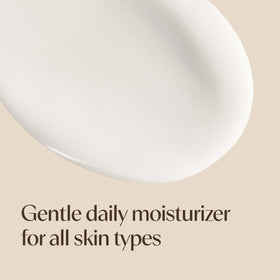 Aveeno Positively Radiant Daily Face Moisturizer SPF 15 application on skin