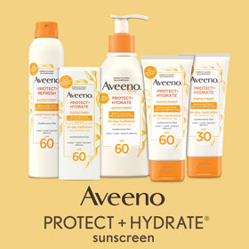Aveeno Protect + Hydrate SPF 30 Sunscreen Lotion travel size