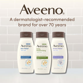 Aveeno Skin Relief Body Wash refill pouch side view