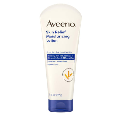 Aveeno Skin Relief Moisturising Lotion 8 oz front view