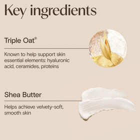 Aveeno Skin Relief Moisturizing Lotion application on skin