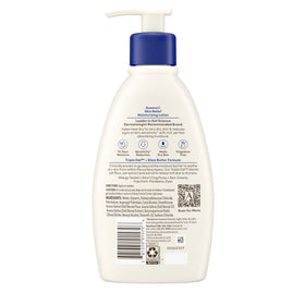 Aveeno Skin Relief Moisturizing Lotion on a bathroom shelf