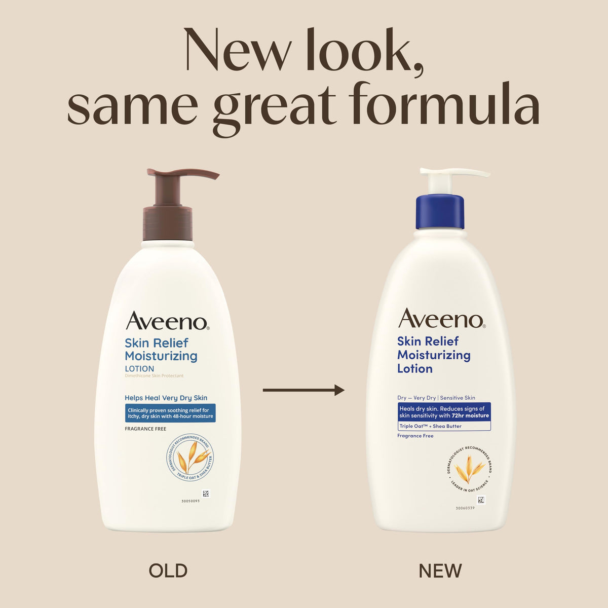 Aveeno Skin Relief Moisturizing Lotion texture close-up