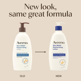 Aveeno Skin Relief Moisturizing Lotion texture close-up