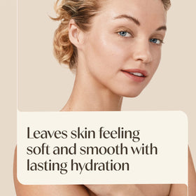 Aveeno Stress Relief Body Lotion cap open showing dispensing area