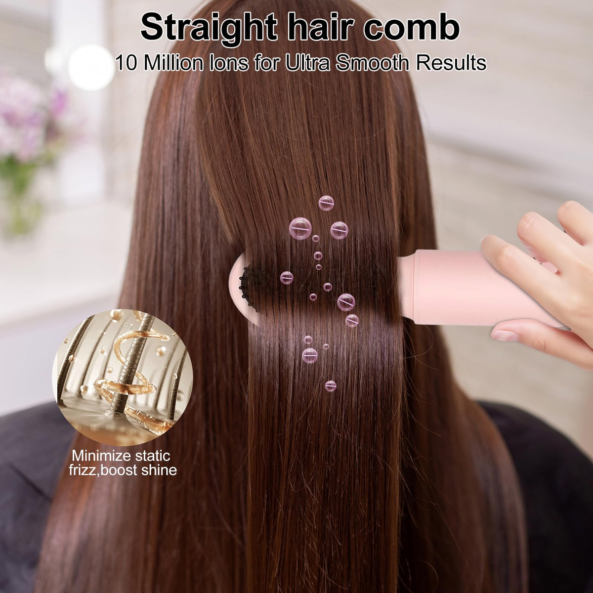 AVENHO hair styling tool in a bathroom setting