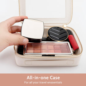 Aveniee Clear Makeup Bag Set waterproof material close-up