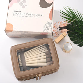 Aveniee Large Clear Makeup Bag packed in a gift box