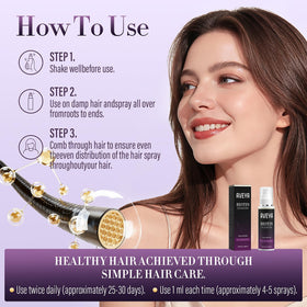 AVEYA Hair Growth Spray 60ml close-up of nozzle