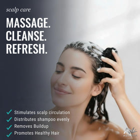 Avilana Silicone Body Scrubber massage side view
