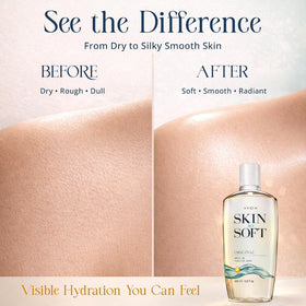 AVON Skin So Soft Original Bath Oil 16.9 oz with jojoba oil