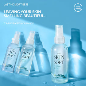 AVON Skin So Soft Original Dry Oil Spray 2 pack display