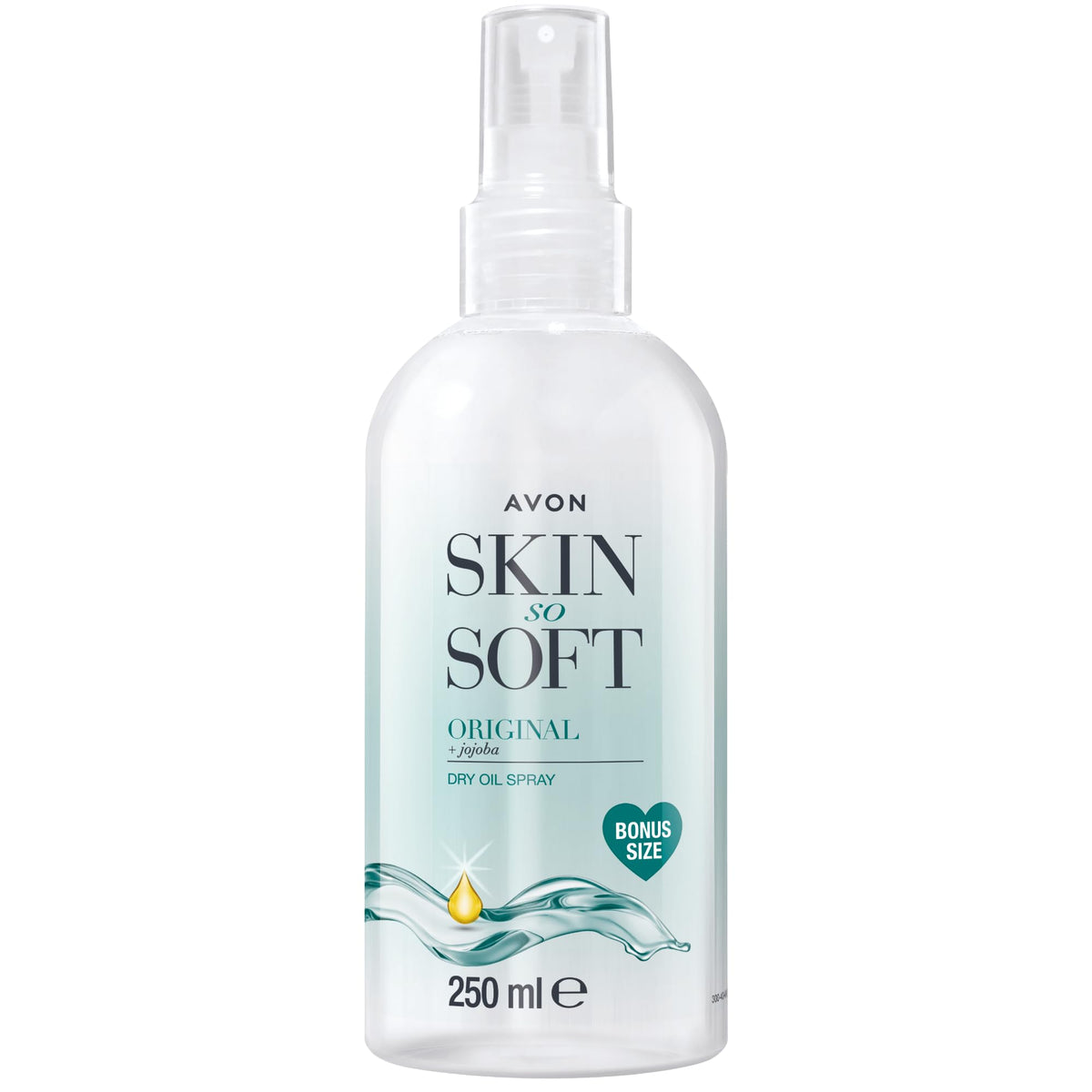AVON Skin So Soft Original Dry Oil Spray 250ml front view