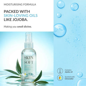 AVON Skin So Soft Original Dry Oil Spray lifestyle scene