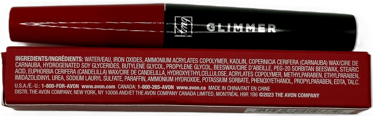 AVON Wash-Off Waterproof Mascara Black with makeup accessories