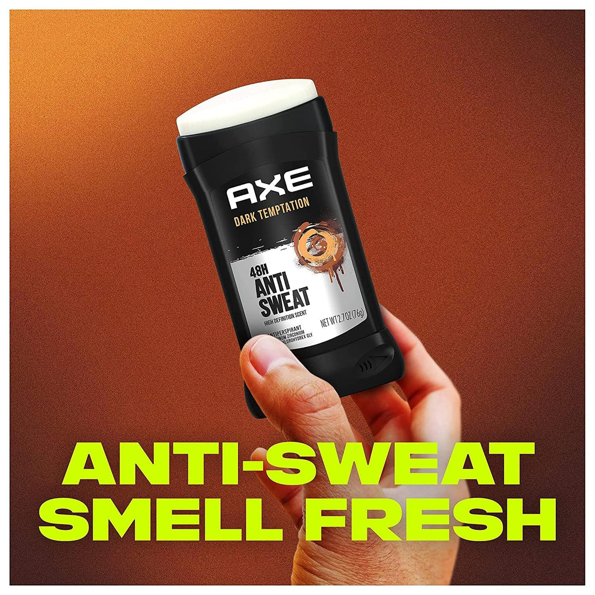 AXE All-Day Dry Antiperspirant Stick, Dark Temptation packaging