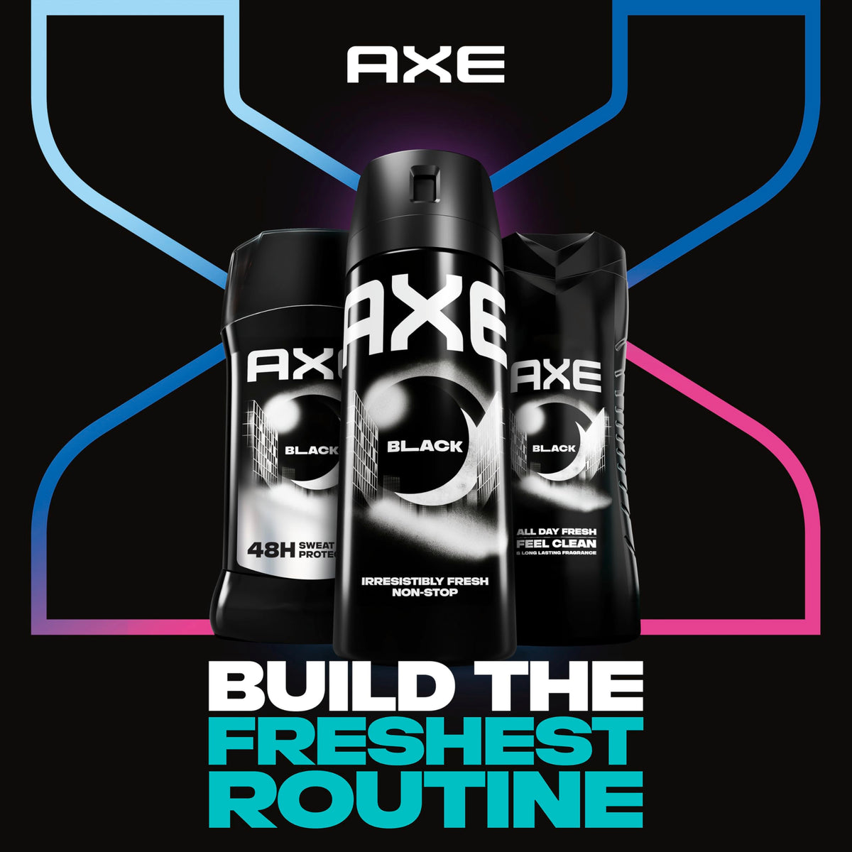 AXE Antiperspirant Stick for Men in hand ready for application