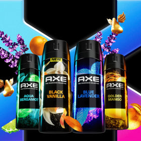 AXE Aqua Bergamot body spray can