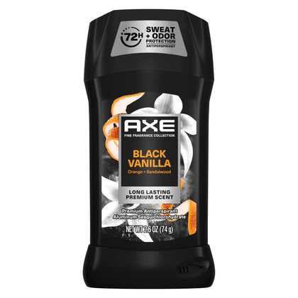 AXE Black Vanilla Antiperspirant Deodorant front view