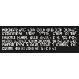 AXE Cool Ocean Men's Body Wash 16 oz packaging details