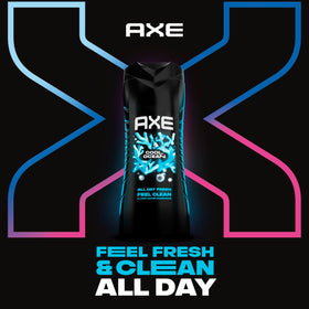 AXE Cool Ocean Men's Body Wash 16 oz side view