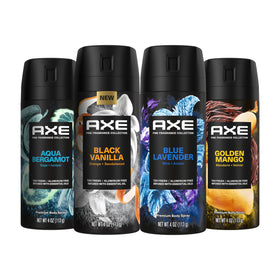 AXE Fine Fragrance Collection body spray variety pack front view