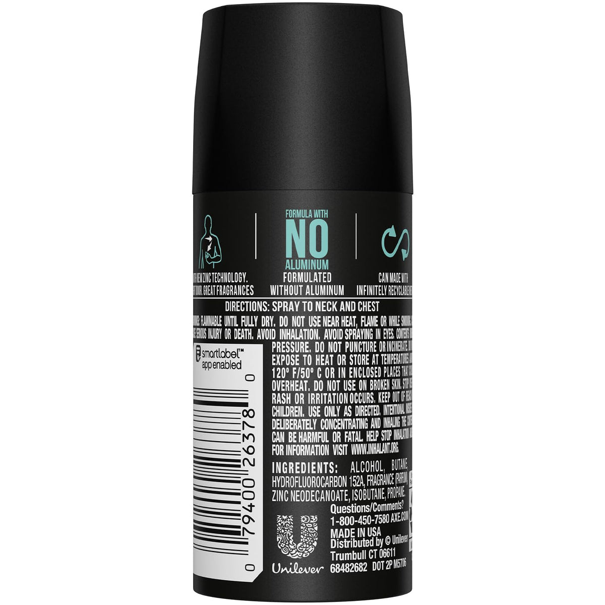 AXE Men Travel Deodorant Bodyspray Apollo 32-Pack packaging