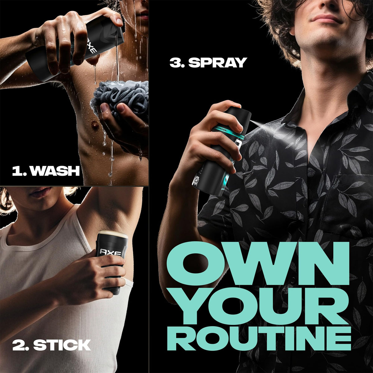 AXE Men Travel Deodorant Bodyspray Apollo in travel kit