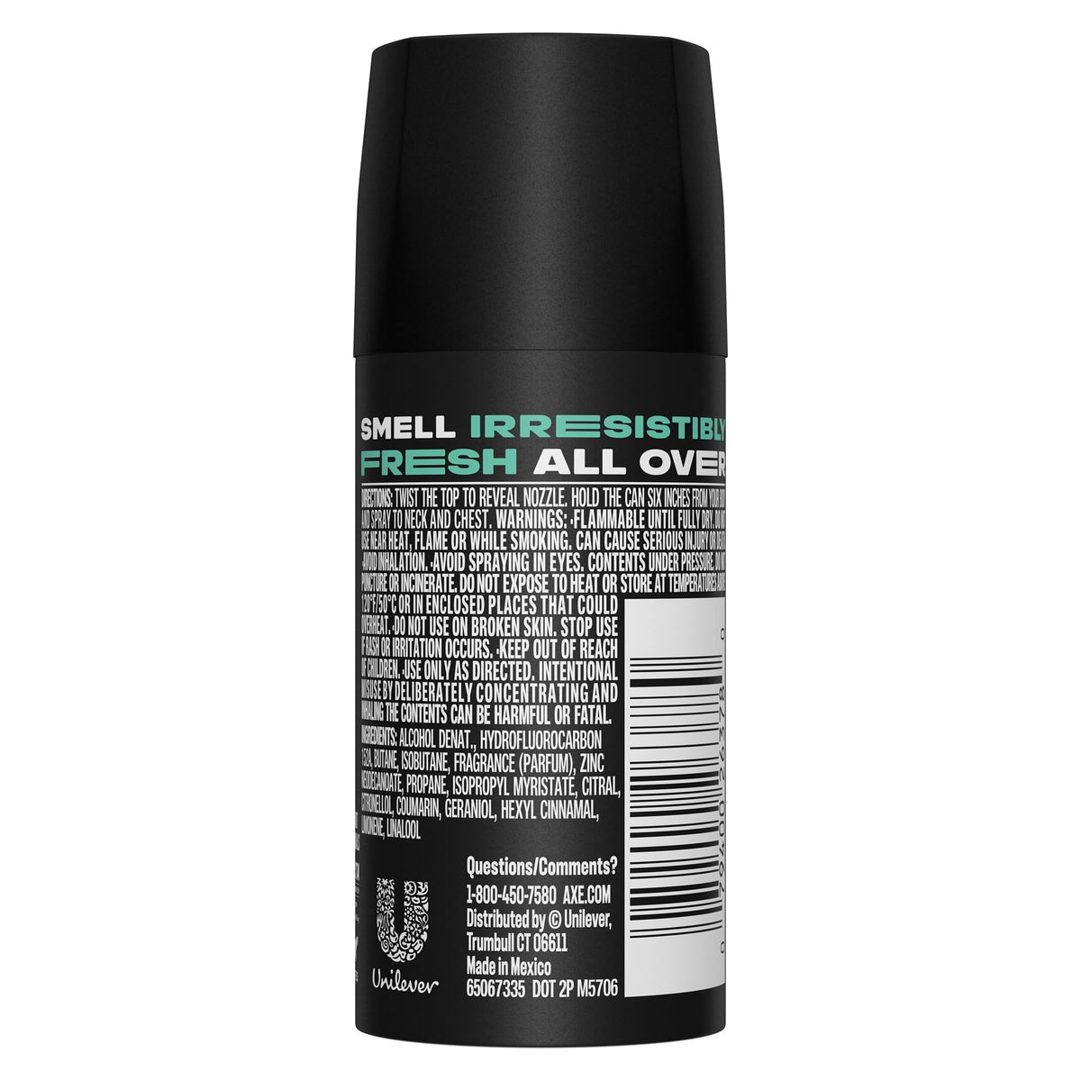 AXE Men Travel Deodorant Bodyspray Apollo packaging