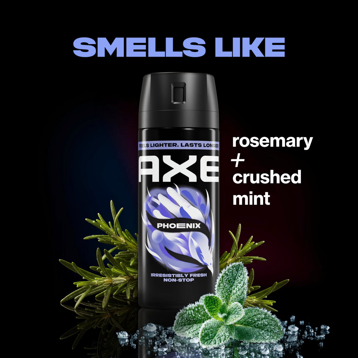 AXE Phoenix Body Spray can side view