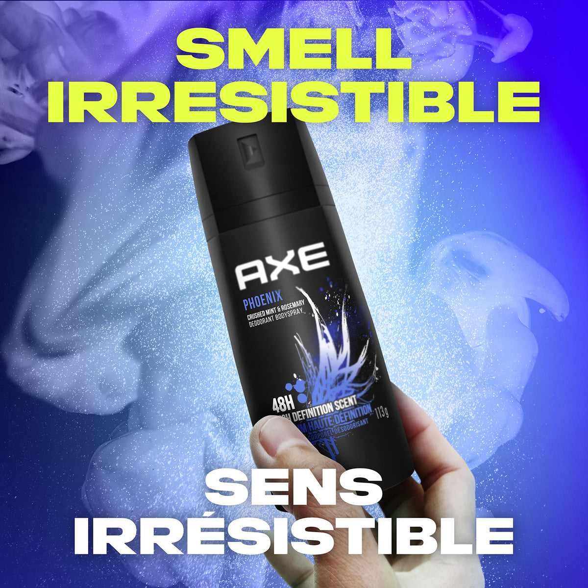 AXE Phoenix Body Spray packaging design