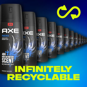 AXE Phoenix Body Spray top view
