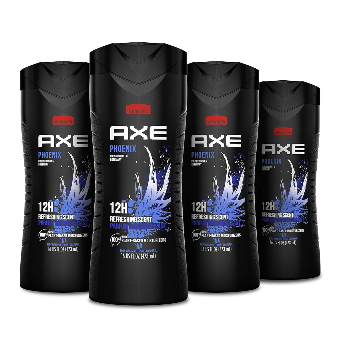 AXE Phoenix Body Wash front view 16 oz bottle
