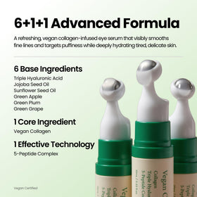 AXIS-Y Vegan Collagen Eye Serum packaging details