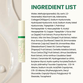 AXIS-Y Vegan Collagen Eye Serum with other skincare products